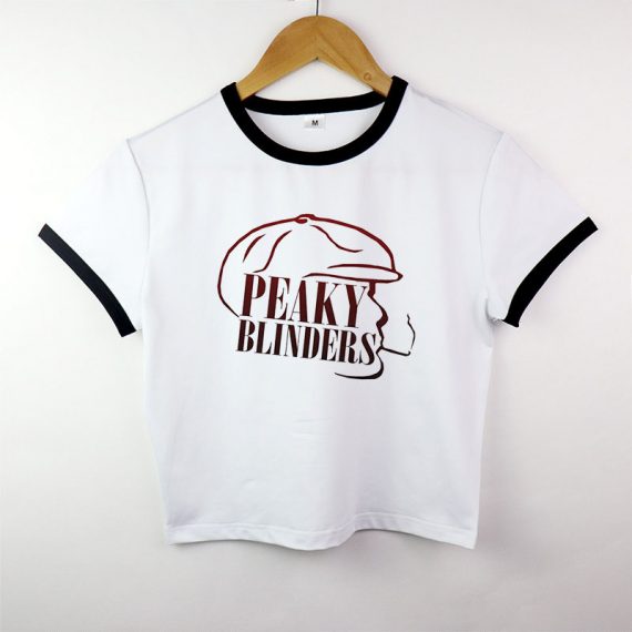 Peaky Blinders Shirt Women Fashion Midriff-baring Top