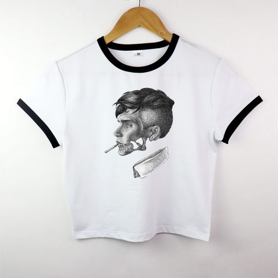 Peaky Blinders Shirt Women Fashion Midriff-baring Top