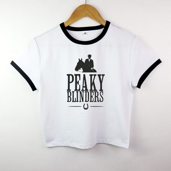 Peaky Blinders Shirt Women Midriff-baring Top