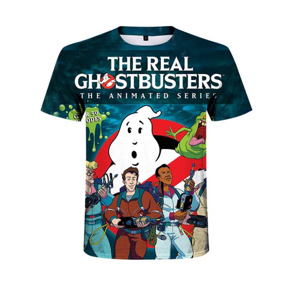 Digital Printing Unisex Ghostbusters Shirt