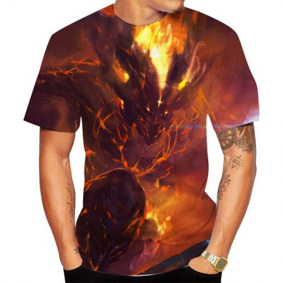 Adult Print Lord Of The Rings T Shirt 3D Style