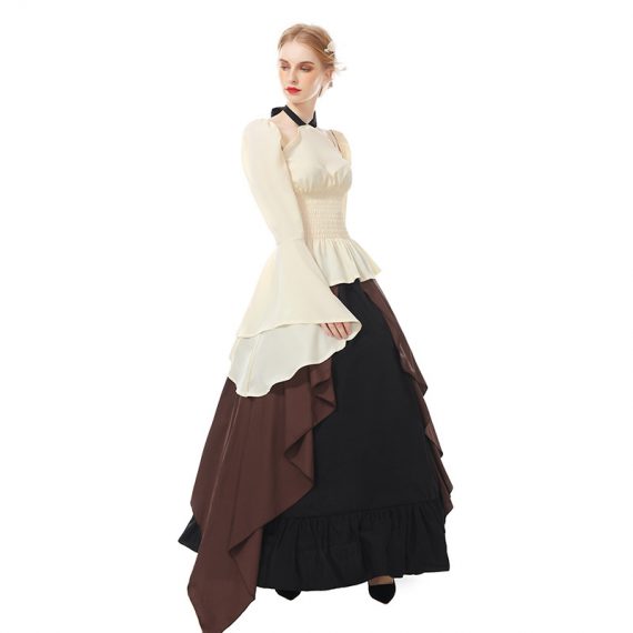 Medieval Beauty Dress Costume - MYanimec