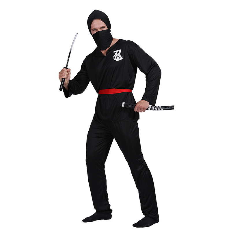 Mens Ninja Costume Adult Role Play Outfit - MYanimec