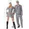 Adult Prison Couples Costumes Halloween Jail Cosplay