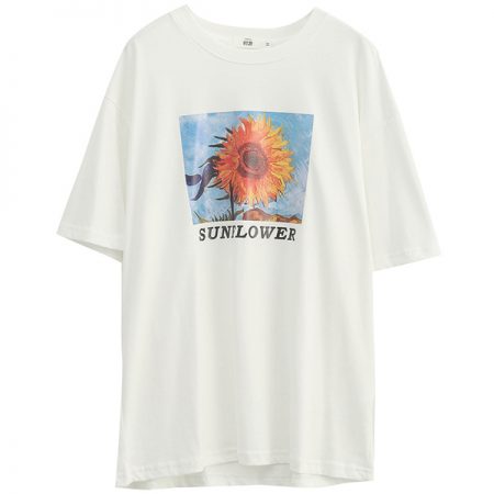 Sunflower Womens Short Sleeve Shirts