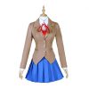 Doki Doki Literature Club Monika Cosplay Costumes