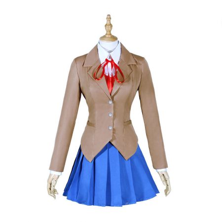 Doki Doki Literature Club Monika Cosplay Costumes
