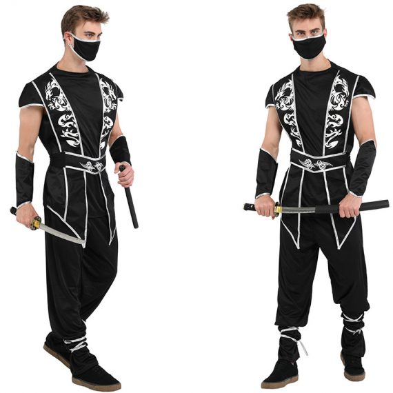 Adult Ninja Costume Outfit For Men - MYanimec