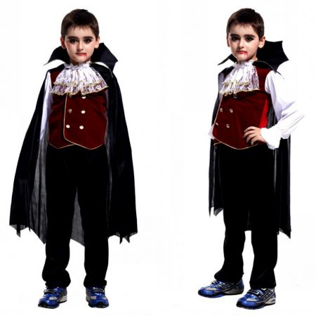 Boys Role Play Vampire Cosplay Costume