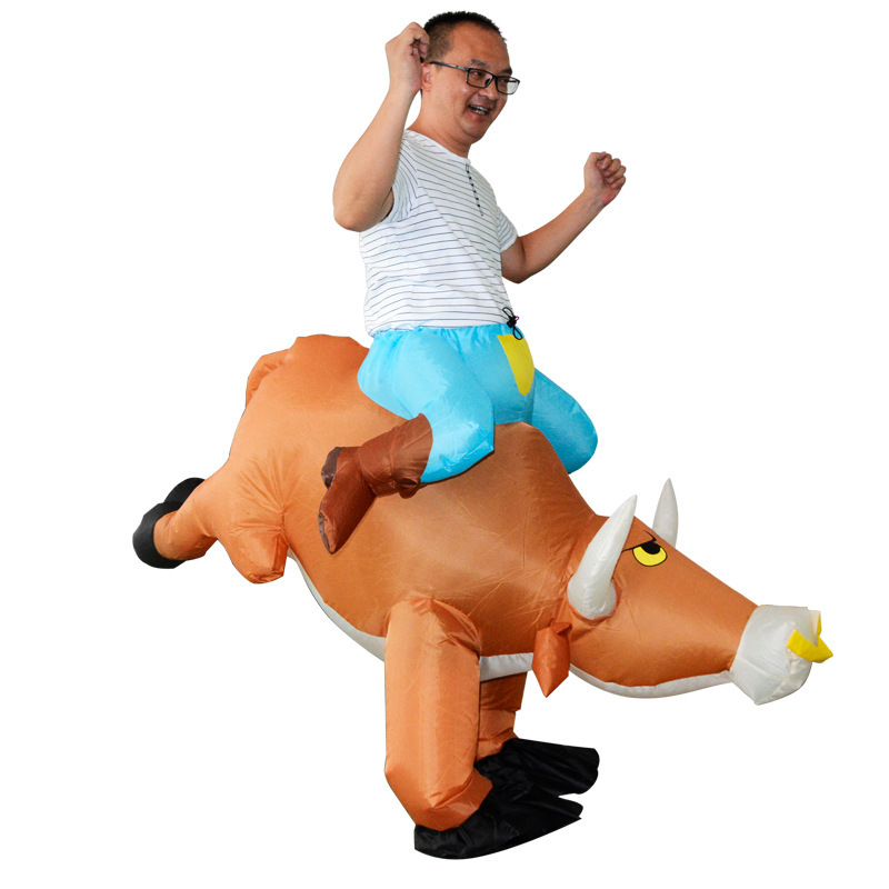 Inflatable Adults Bull Rider Costumes - MYanimec