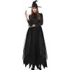 Adult Magic Black Magician Witch Costume