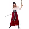 Adult Pirate Costume Halloween Cosplay Outfit