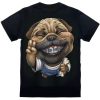 Cute 3D Animal Print Tops Dog T Shirts