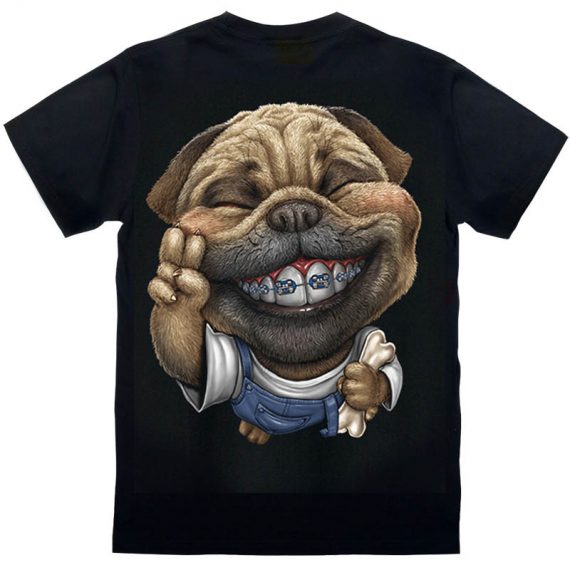 Cute 3D Animal Print Tops Dog T Shirts