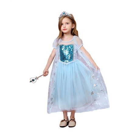 Kids Princess Halloween Costumes Dress For Girls