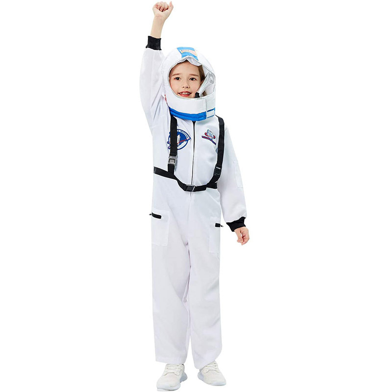 CatchCostume Kids Astronaut Costume – NASA Space Suit For Boys Girls Halloween Cosplay