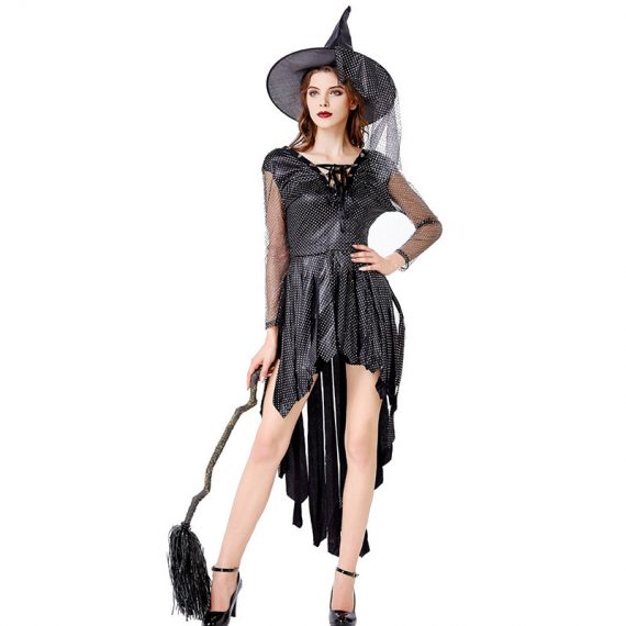 Magician Witch Dress Costume For Female