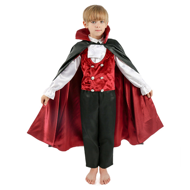 Vampire Costume Boys Role Play Outfit - MYanimec