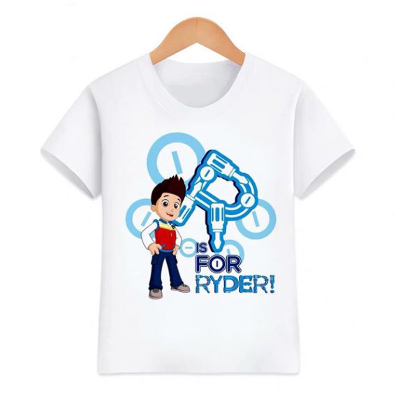 Short Sleeve Shirts Paw Patro Boys Tee