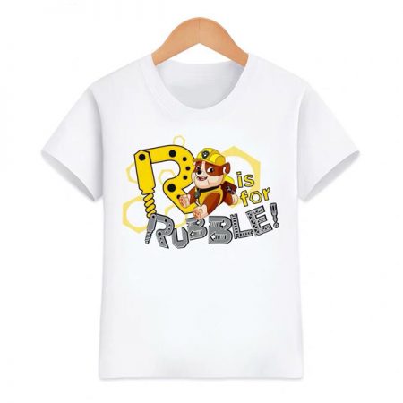 Unisex Paw Patro Short Sleeve Shirts