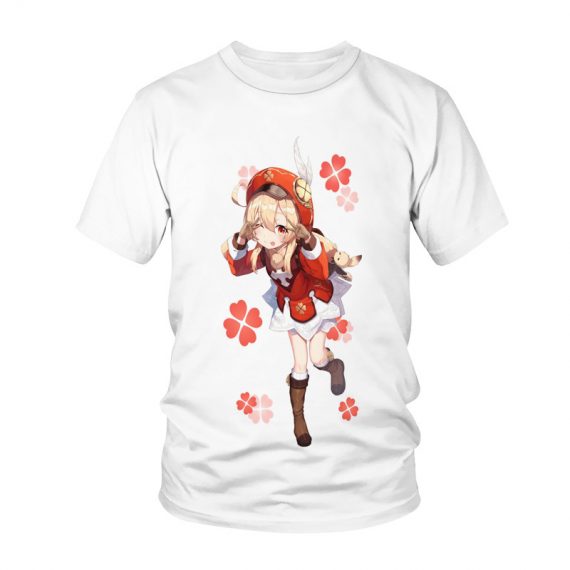 Game Genshin Impact Klee Unisex Shirt Clothing Merch