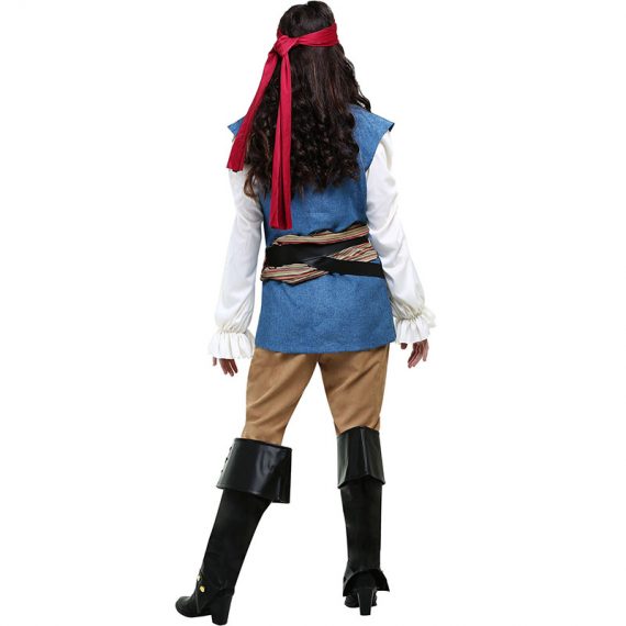 Womens Role Play Halloween Outfit Pirate Costume
