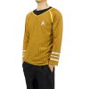 Star Trek Mens Costume Yellow Coat
