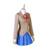 Doki Doki Literature Club Monika Cosplay Costumes