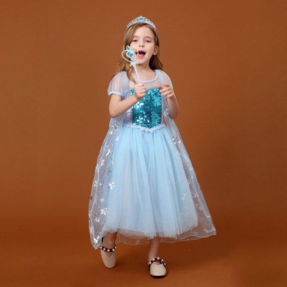 Kids Princess Halloween Costumes Dress For Girls