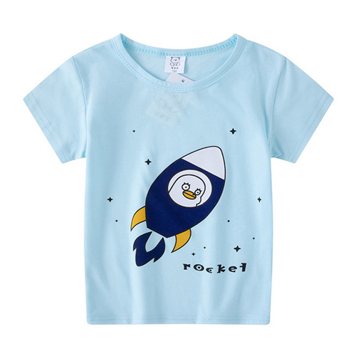 Blue Boys Rockets T Shirts