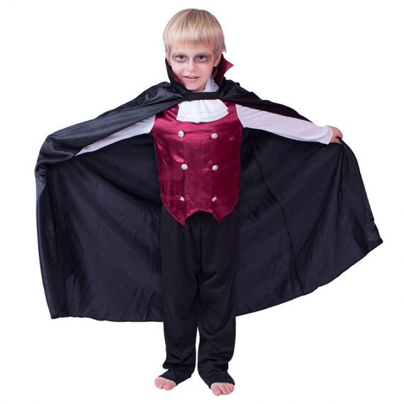 Kids Vampire Costume Black Outfit