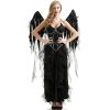 Womens Dark Angel Halloween Black Costumes