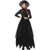 Adult Magic Black Magician Witch Costume