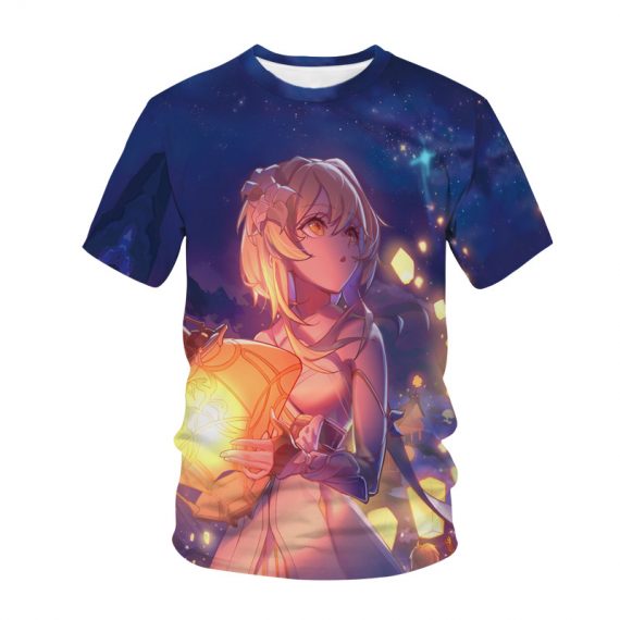 Game Genshin Impact Unisex Shirt T Shirt Clothing Merch
