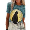 Funny Cat T Shirts For Women