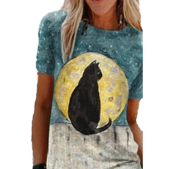 Funny Cat T Shirts For Women