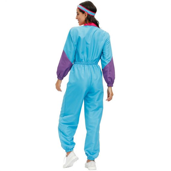 Womens 70s Disco Blue Costumes