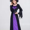Adult Magic Magician Witch Role Play Black Costume