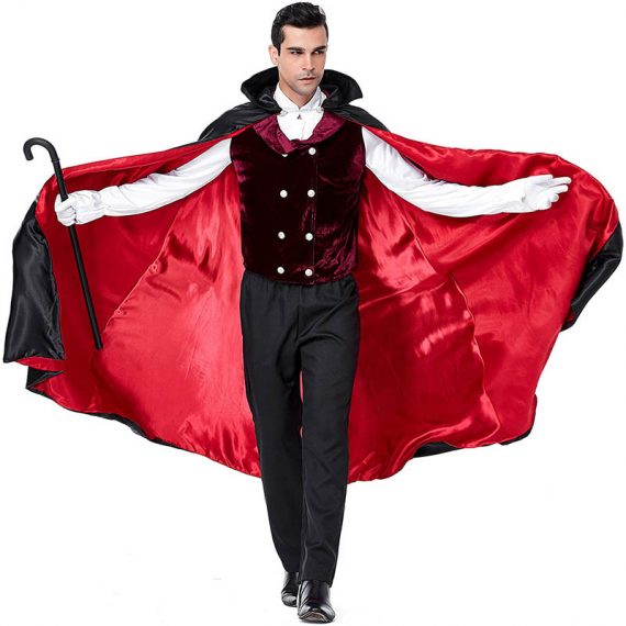 Adult Vampire Costume Cosplay For Men