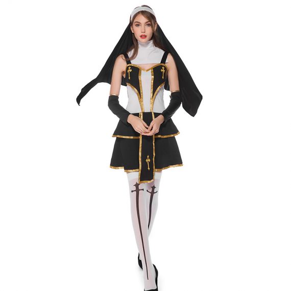 Nun And Priest Halloween Costume
