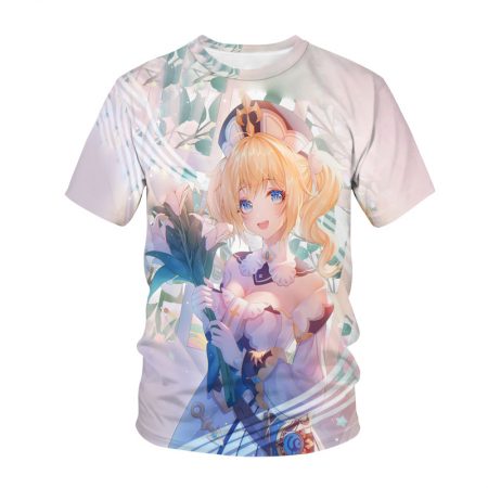 Genshin Impact Adult Barbara Shirt T Shirt Clothing Merch