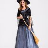 Womens Magic Magician Witch Role Play Costume Fun Cosplay