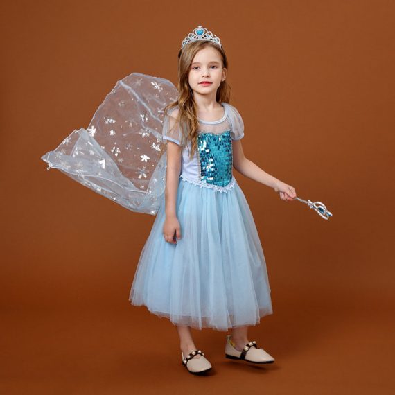 Kids Princess Halloween Costumes Dress For Girls