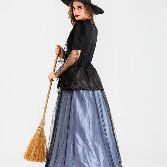 Womens Magic Magician Witch Role Play Costume Fun Cosplay