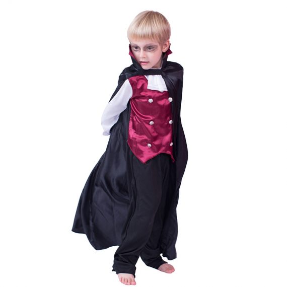 Kids Vampire Costume Black Outfit