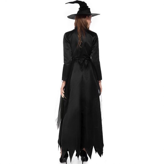 Adult Magic Black Magician Witch Costume