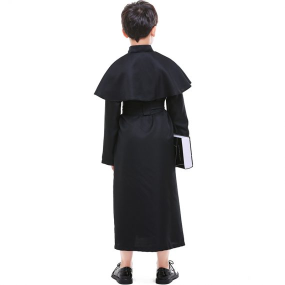 Role Play Priest Costume Cosplay Cape