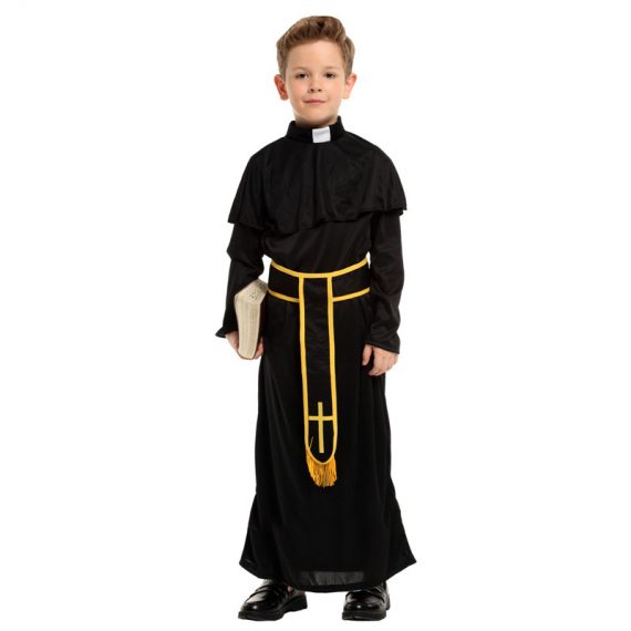 Boys Priest Costume Traditional Cosplay