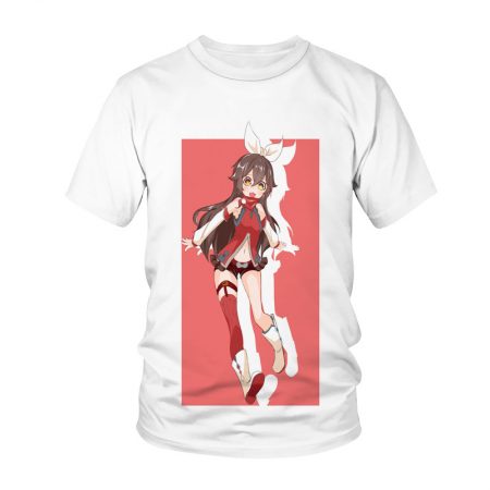 Game Genshin Impact Adult White Shirt T Shirt Clothing Merch