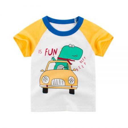 Fun Crocodile Short Sleeve Shirts